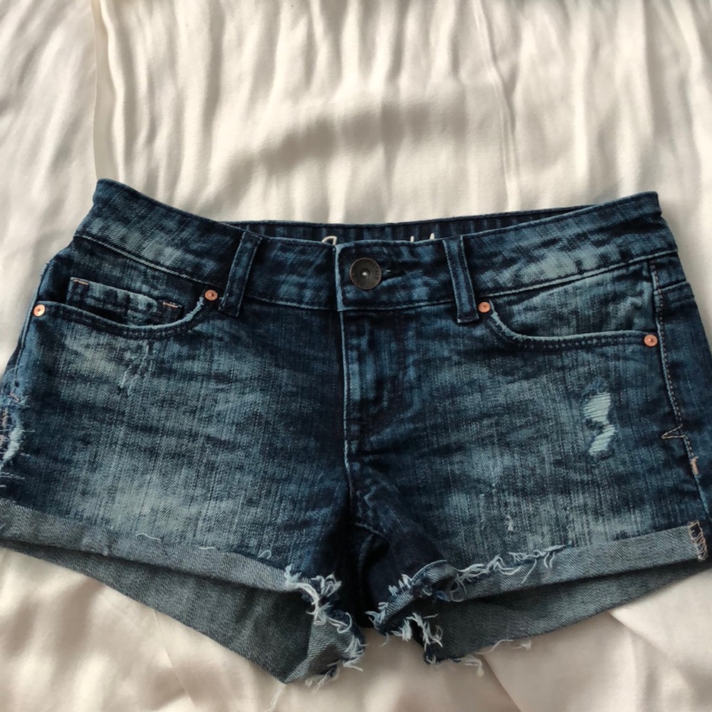 Aeropostale Acid Wash Denim Shorts 00